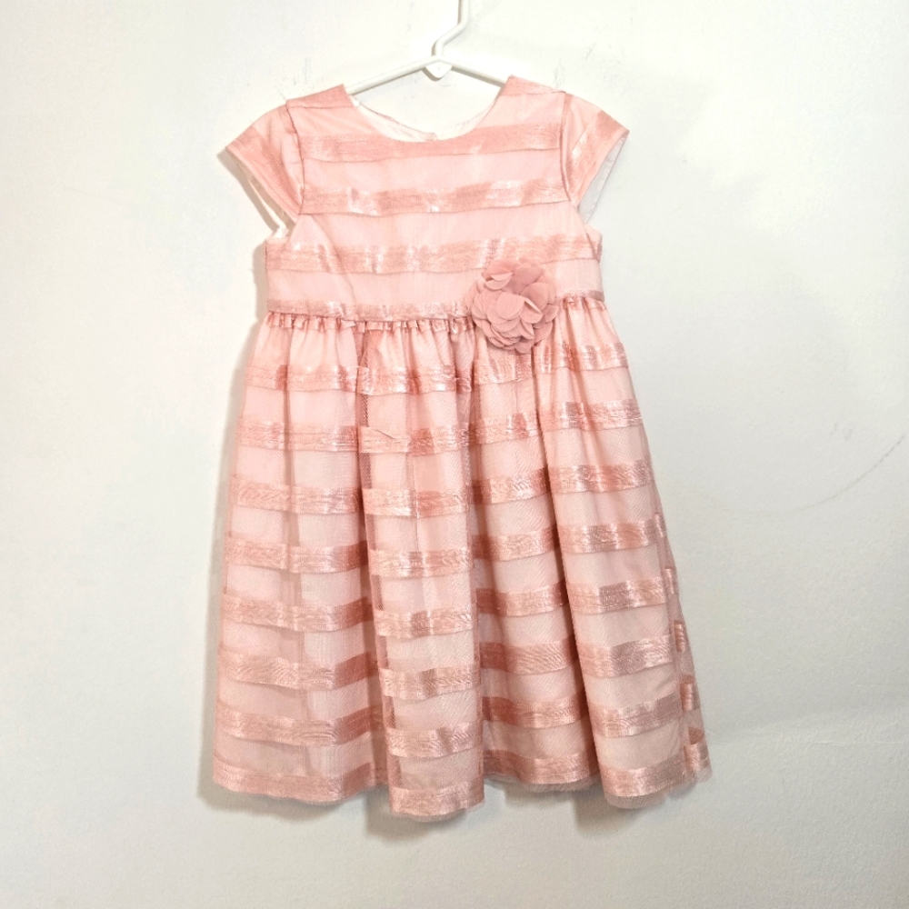 Mia & Mimi Girls Soft pink formal dress Size 5T
